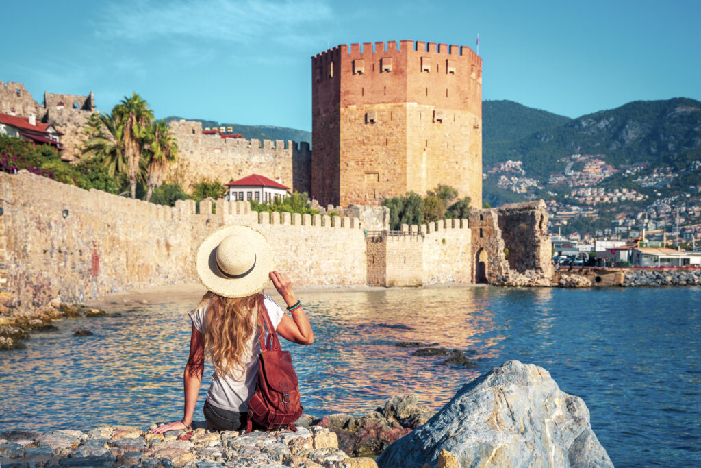 The Red tower in Alanya