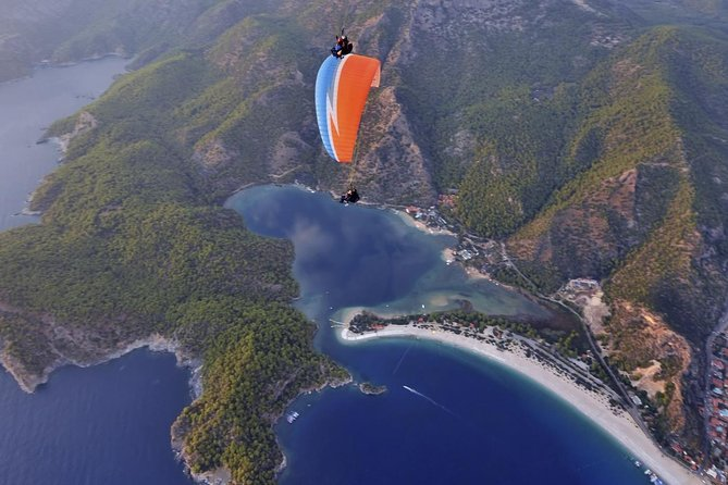 Paragliding Experience from Babadağ (Turkish Riviera Map)